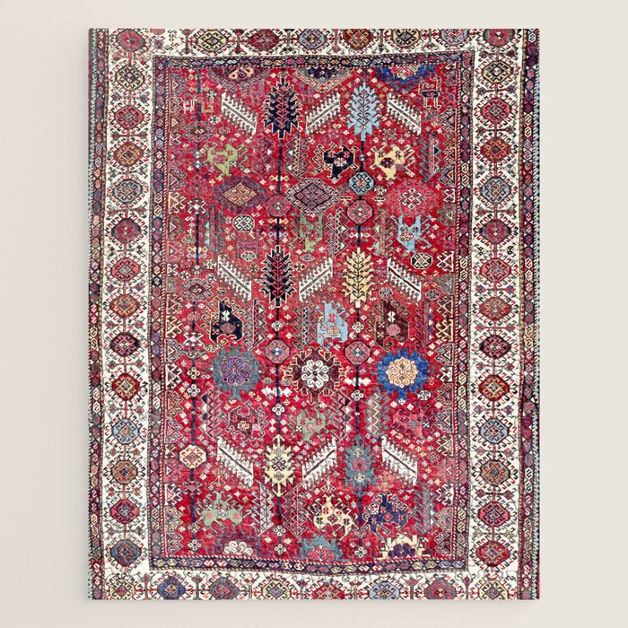 Shekarlu Qashqaâi Fars Southwest Persian Carpet Print Jigsaw Puzzle Gallery Image 1