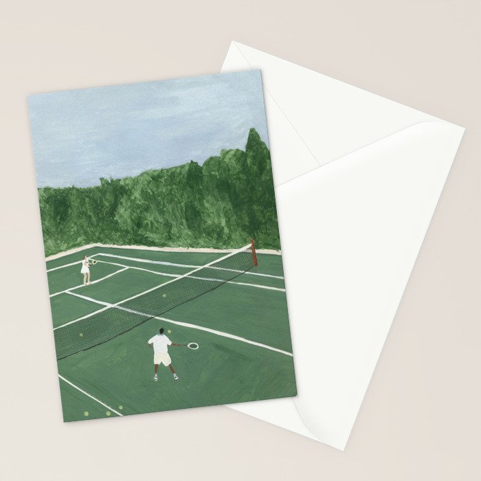Tennis on Friday Stationery Card Gallery Image 2