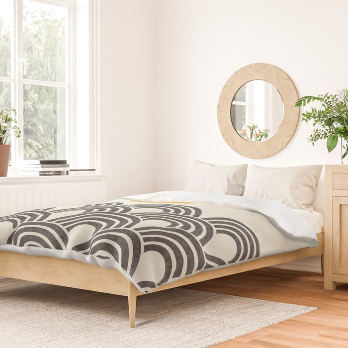 Sun and Wave - Oriental Pattern Duvet Cover Gallery Image 2