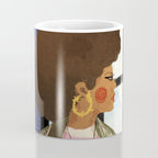 Girl with Golden Earing Coffee Mug Gallery Image 4
