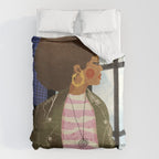 Girl with Golden Earing Duvet Cover Gallery Image 6