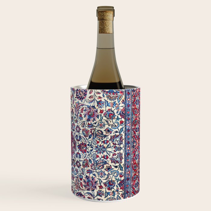 Antique Nain Tudeshk Midnight Purple Persian Wine Chiller Gallery Image 3