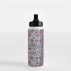 Antique Nain Tudeshk Midnight Purple Persian Water Bottle Gallery Image 2