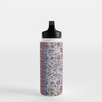 Antique Nain Tudeshk Midnight Purple Persian Water Bottle Gallery Image 3