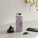 Antique Nain Tudeshk Midnight Purple Persian Water Bottle Gallery Image 4