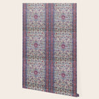 Antique Nain Tudeshk Midnight Purple Persian Wallpaper Gallery Image 2