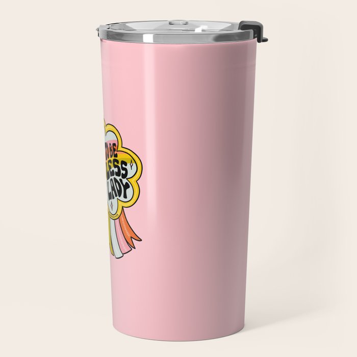 Proud To Be A Childless Cat Lady Travel Mug Gallery Image 2