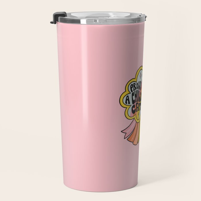 Proud To Be A Childless Cat Lady Travel Mug Gallery Image 3