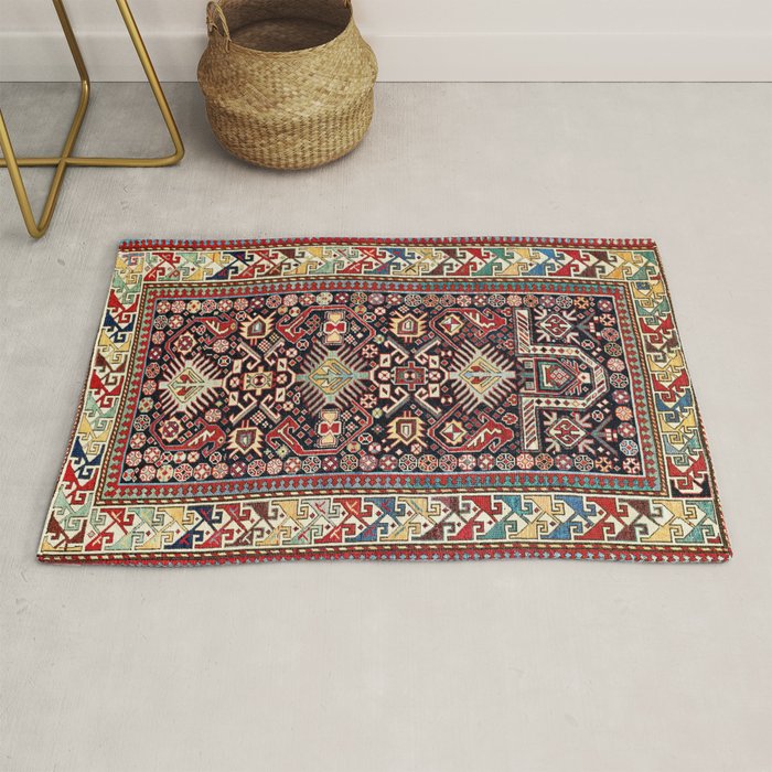 Akstafa Southeast Caucasus Niche Rug Print Rug Gallery Image 1