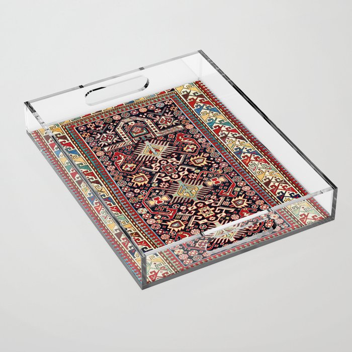Akstafa Southeast Caucasus Niche Rug Print Acrylic Tray Gallery Image 1