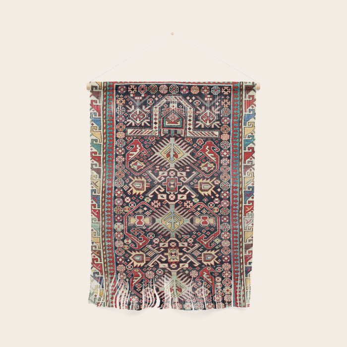 Akstafa Southeast Caucasus Niche Rug Print Wall Hanging Gallery Image 1