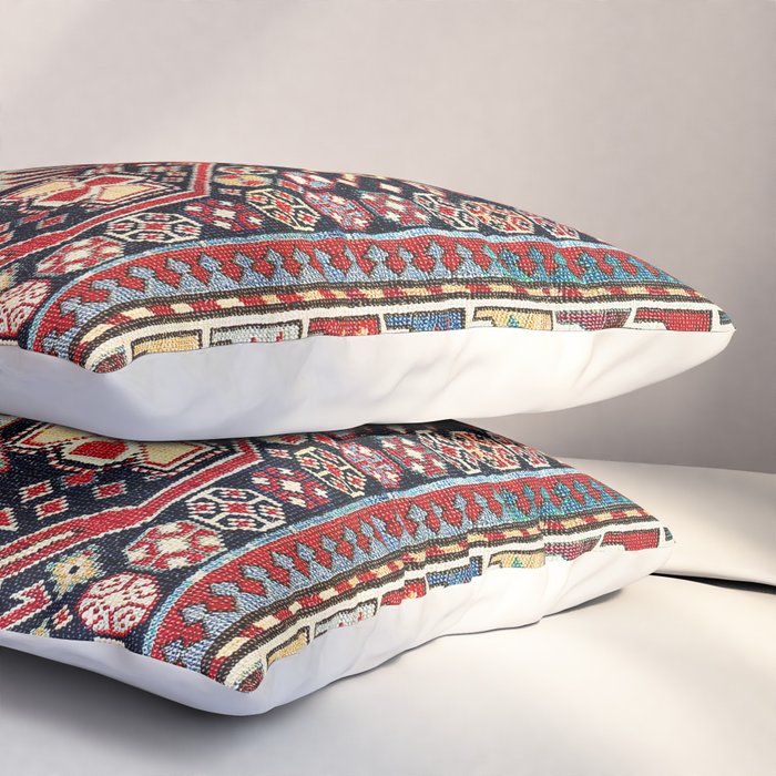 Akstafa Southeast Caucasus Niche Rug Print Pillow Sham Gallery Image 3