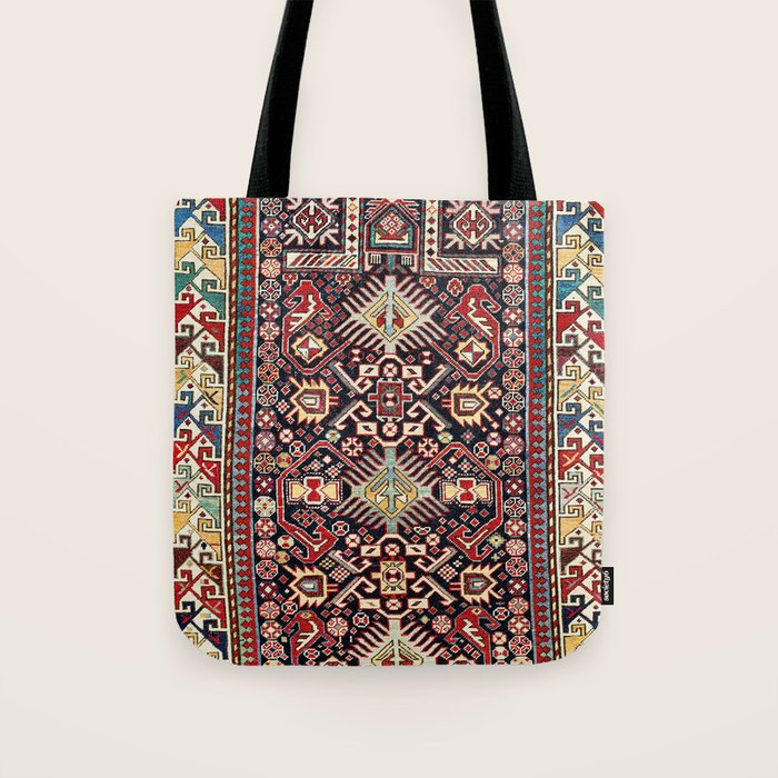 Akstafa Southeast Caucasus Niche Rug Print Tote Bag Gallery Image 1