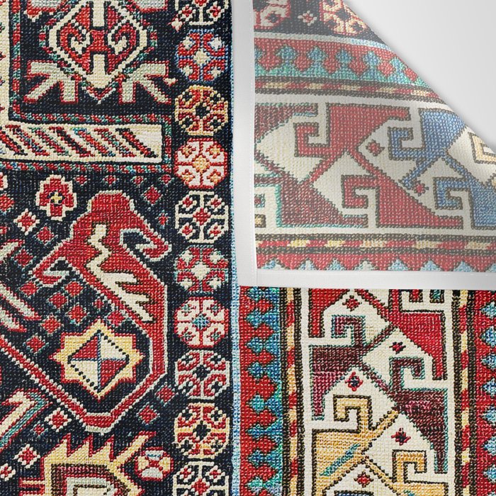 Akstafa Southeast Caucasus Niche Rug Print Wall Tapestry Gallery Image 3