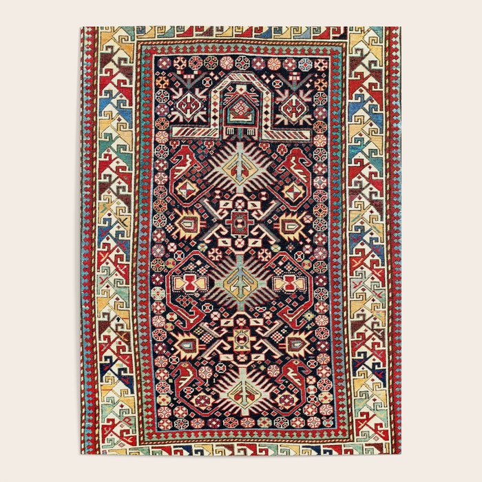 Akstafa Southeast Caucasus Niche Rug Print Poster Gallery Image 4