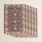 Akstafa Southeast Caucasus Niche Rug Print Wrapping Paper Gallery Image 3