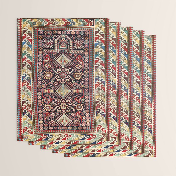 Akstafa Southeast Caucasus Niche Rug Print Wrapping Paper Gallery Image 3