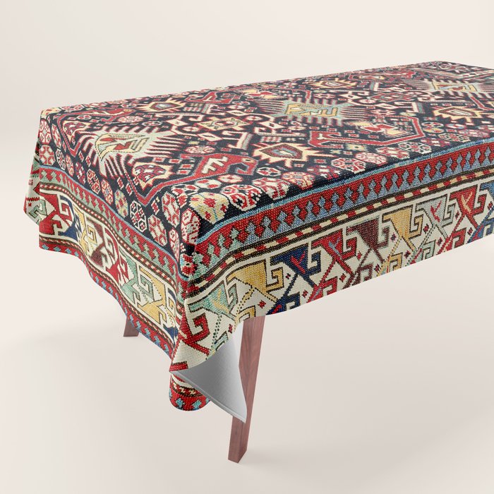 Akstafa Southeast Caucasus Niche Rug Print Tablecloth Gallery Image 1