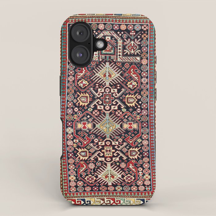 Akstafa Southeast Caucasus Niche Rug Print iPhone Case Gallery Image 1