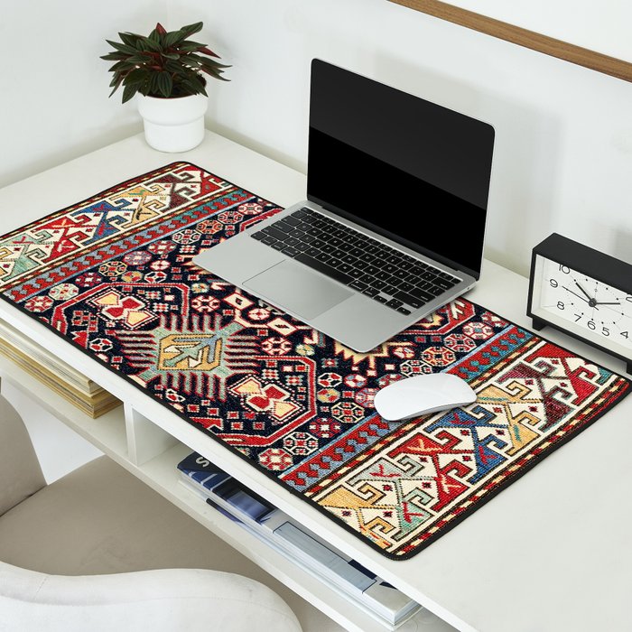 Akstafa Southeast Caucasus Niche Rug Print Desk Mat Gallery Image 2