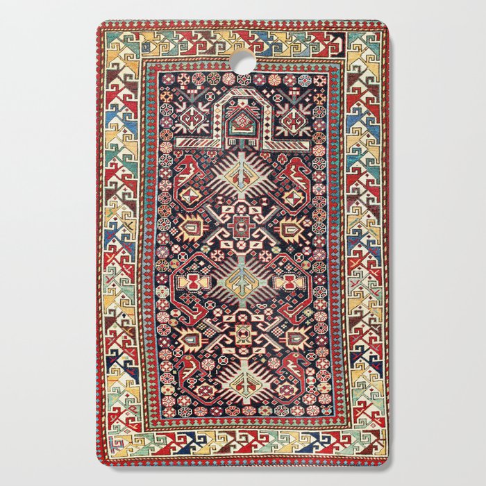 Akstafa Southeast Caucasus Niche Rug Print Cutting Board Gallery Image 1