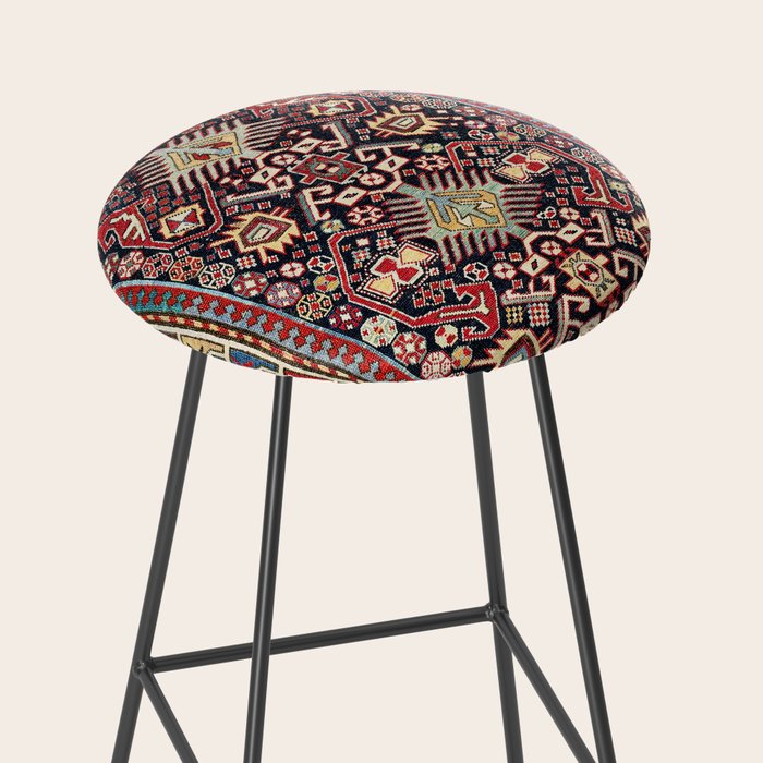 Akstafa Southeast Caucasus Niche Rug Print Stool Gallery Image 2