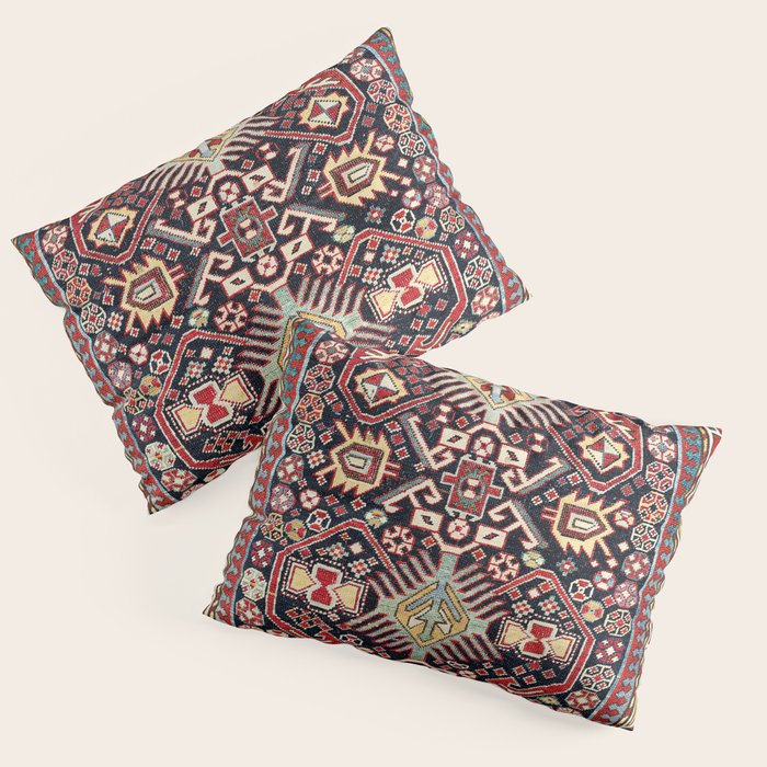 Akstafa Southeast Caucasus Niche Rug Print Pillow Sham Gallery Image 3