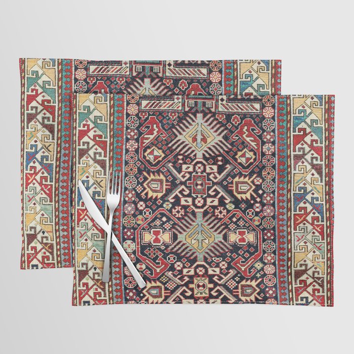 Akstafa Southeast Caucasus Niche Rug Print Placemat Gallery Image 1