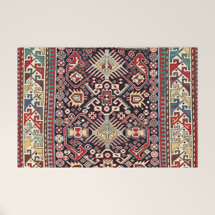 Akstafa Southeast Caucasus Niche Rug Print Welcome Mat Gallery Image 1
