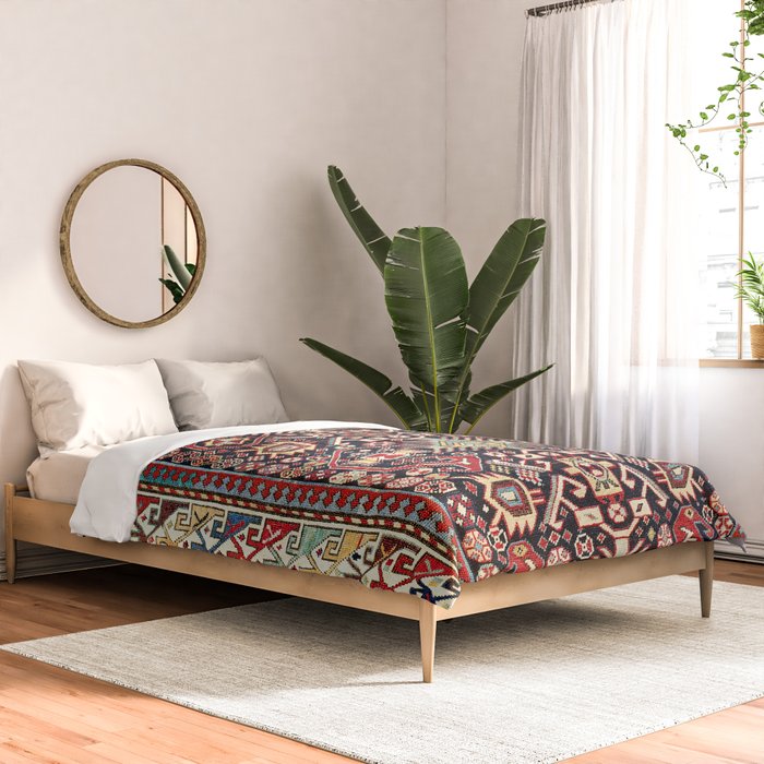 Akstafa Southeast Caucasus Niche Rug Print Comforter Gallery Image 2