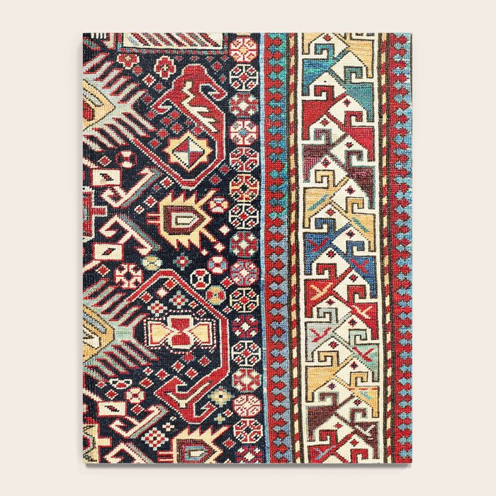 Akstafa Southeast Caucasus Niche Rug Print Notebook Gallery Image 4