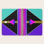 Memphis pattern 117 - 80s / 90s Retro Cutting Board Gallery Image 1