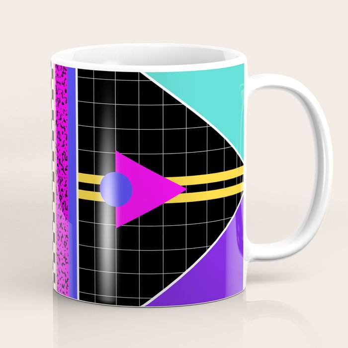 Memphis pattern 117 - 80s / 90s Retro Coffee Mug Gallery Image 1