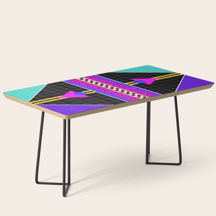 Memphis pattern 117 - 80s / 90s Retro Coffee Table Gallery Image 1
