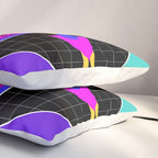 Memphis pattern 117 - 80s / 90s Retro Pillow Sham Gallery Image 3