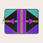 Memphis pattern 117 - 80s / 90s Retro Laptop Sleeve Gallery Image 1