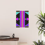 Memphis pattern 117 - 80s / 90s Retro Poster Gallery Image 2
