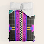 Memphis pattern 117 - 80s / 90s Retro Comforter Gallery Image 6
