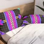 Memphis pattern 117 - 80s / 90s Retro Pillow Sham Gallery Image 2