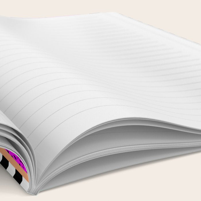 Memphis pattern 117 - 80s / 90s Retro Notebook Gallery Image 2
