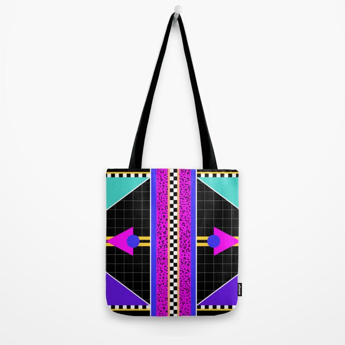 Memphis pattern 117 - 80s / 90s Retro Tote Bag Gallery Image 2