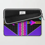 Memphis pattern 117 - 80s / 90s Retro Laptop Sleeve Gallery Image 2