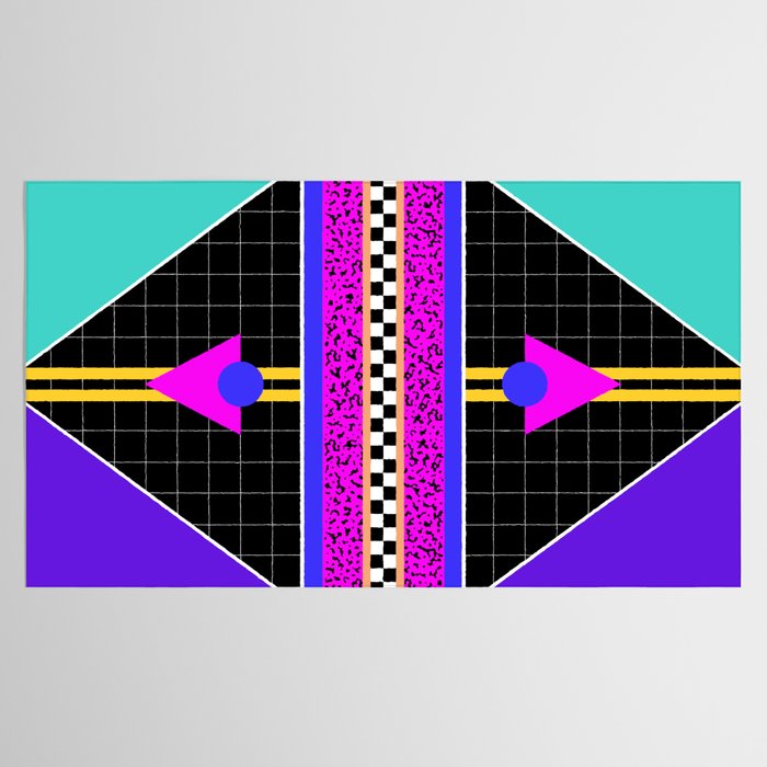 Memphis pattern 117 - 80s / 90s Retro Tablecloth Gallery Image 2