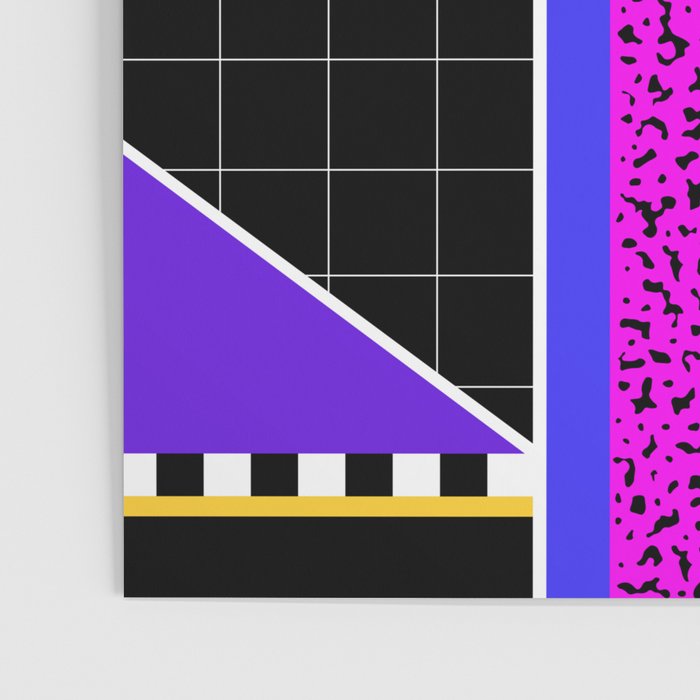 Memphis pattern 117 - 80s / 90s Retro Poster Gallery Image 3
