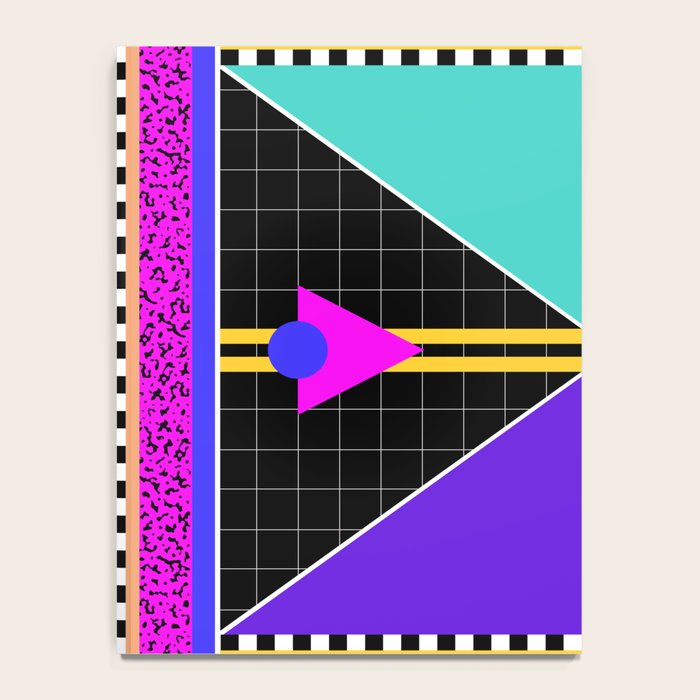 Memphis pattern 117 - 80s / 90s Retro Notebook Gallery Image 4