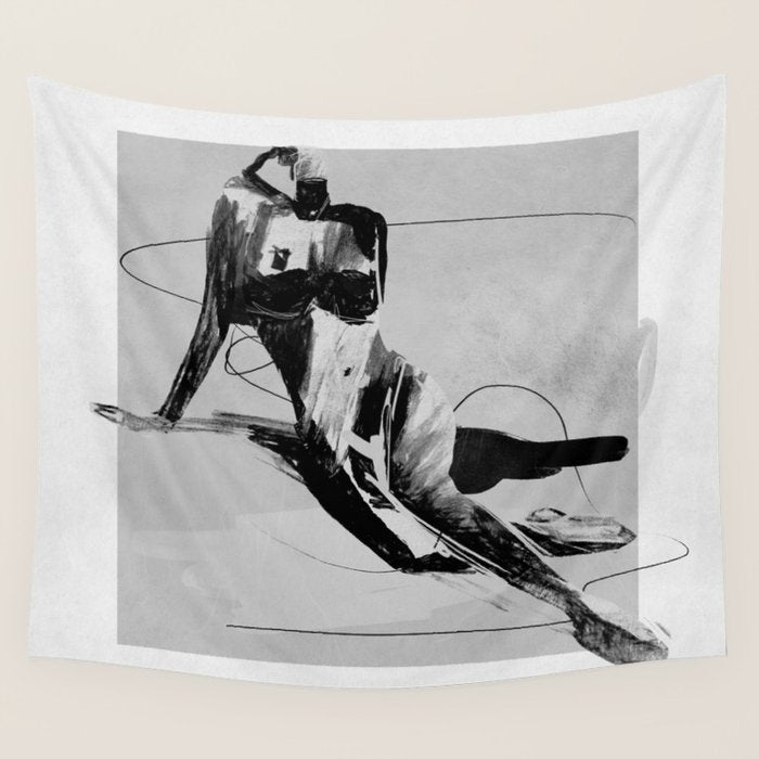 Female Figure 3 Wall Tapestry Gallery Image 4