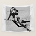 Female Figure 3 Wall Tapestry Gallery Image 4