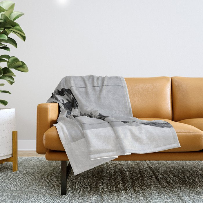Female Figure 3 Throw Blanket Gallery Image 1