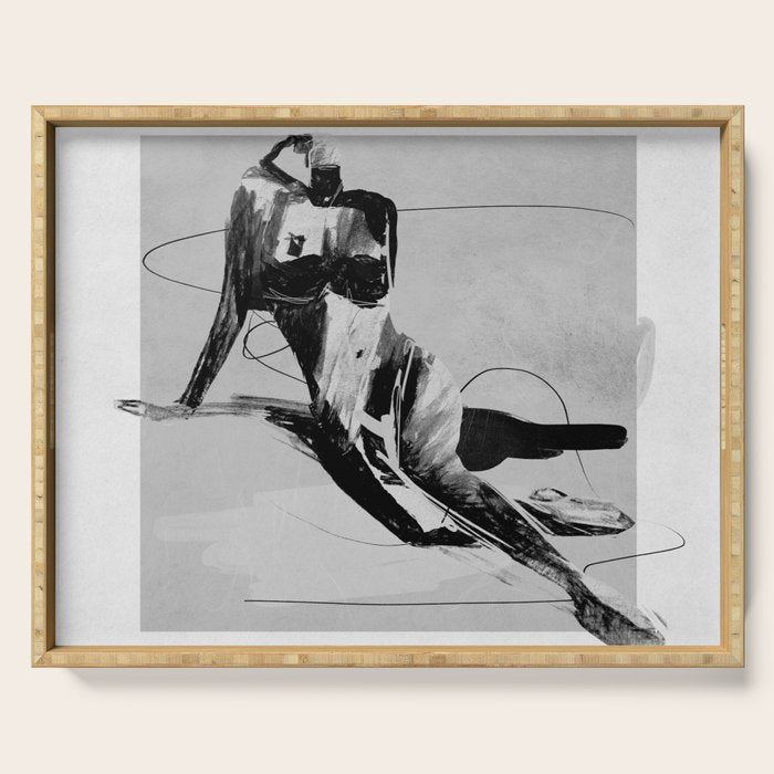 Female Figure 3 Serving Tray Gallery Image 1