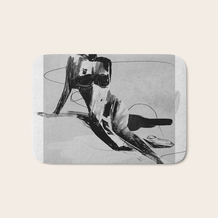 Female Figure 3 Bath Mat Gallery Image 1